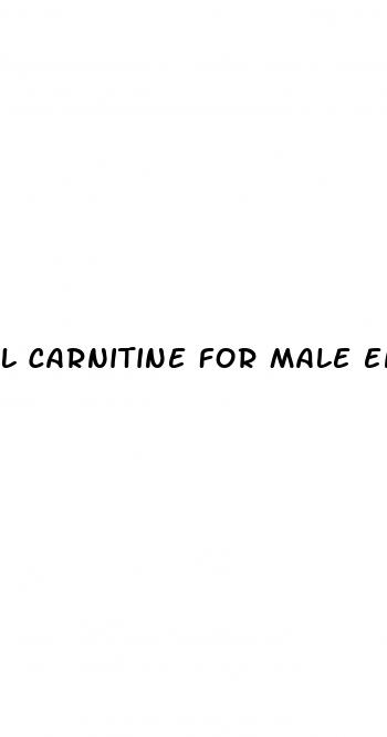 l carnitine for male enhancement