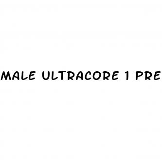 male ultracore 1 premium male enhancement pills