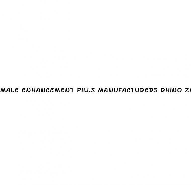 male enhancement pills manufacturers rhino zen