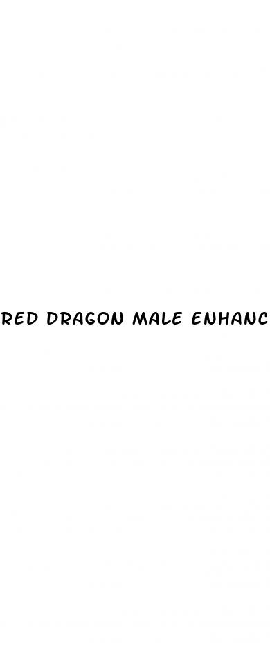 red dragon male enhancement side effects