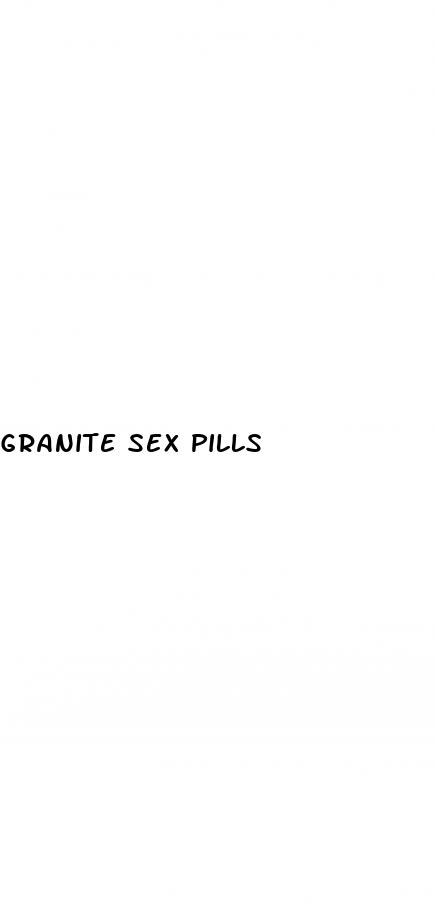 granite sex pills