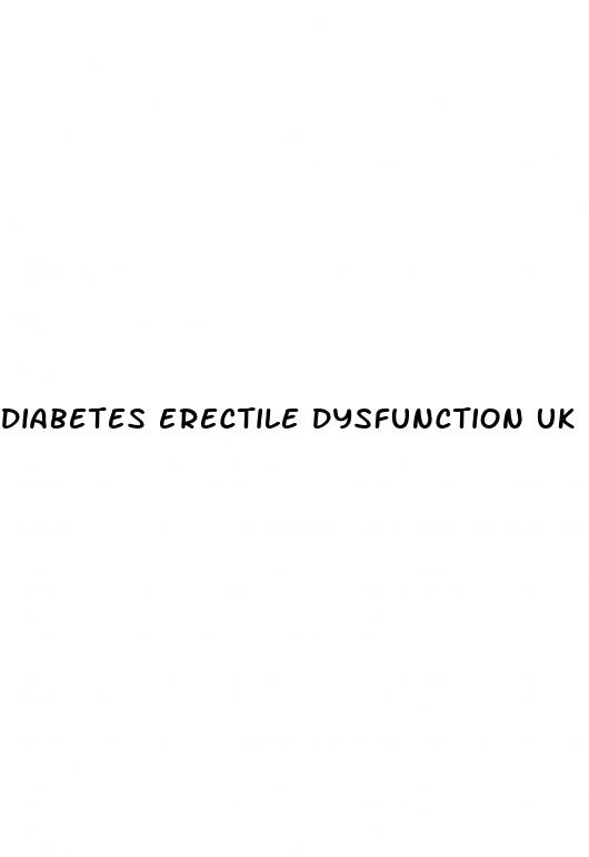 diabetes erectile dysfunction uk