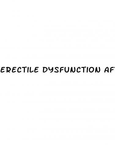 erectile dysfunction after laparoscopic inguinal hernia repair