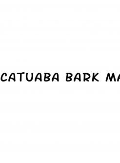 catuaba bark male enhancement