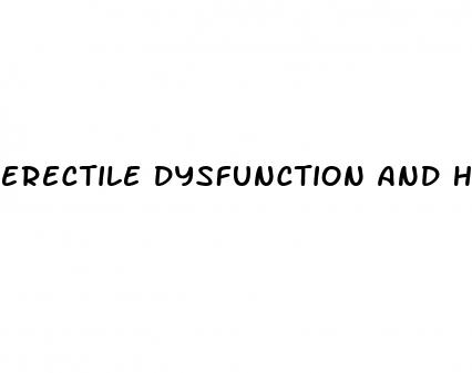 erectile dysfunction and heart failure