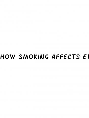 how smoking affects erectile dysfunction