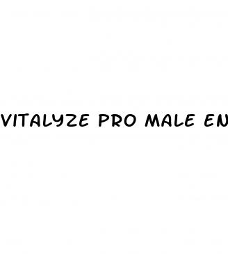 vitalyze pro male enhancement