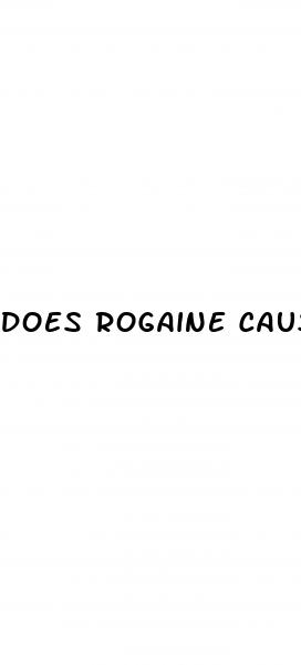 does rogaine cause erectile dysfunction