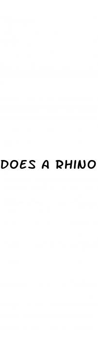 does a rhino pill work