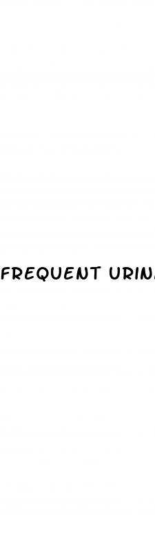 frequent urination erectile dysfunction