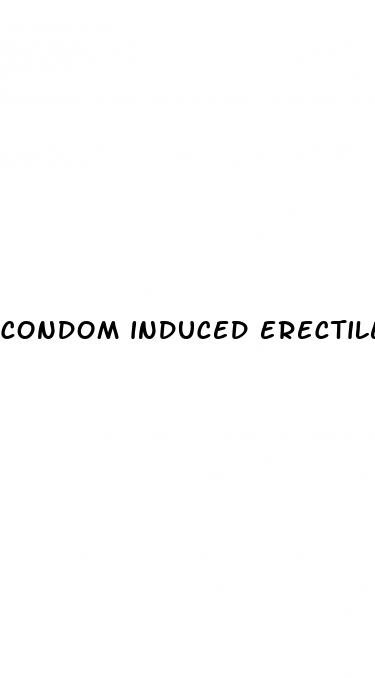 condom induced erectile dysfunction