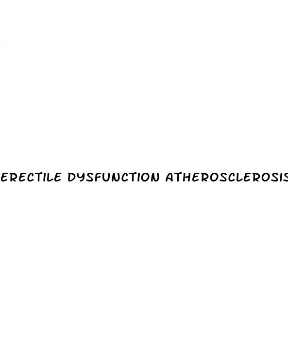 erectile dysfunction atherosclerosis