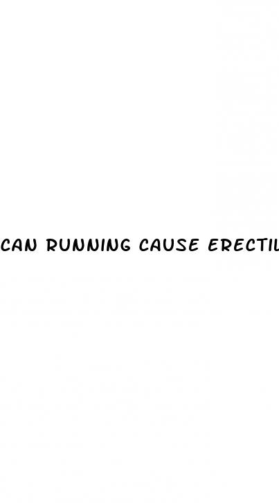 can running cause erectile dysfunction