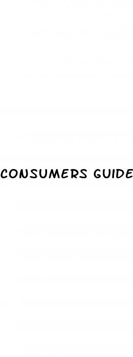 consumers guide male enhancement drugs