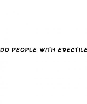 do people with erectile dysfunction get morning wood