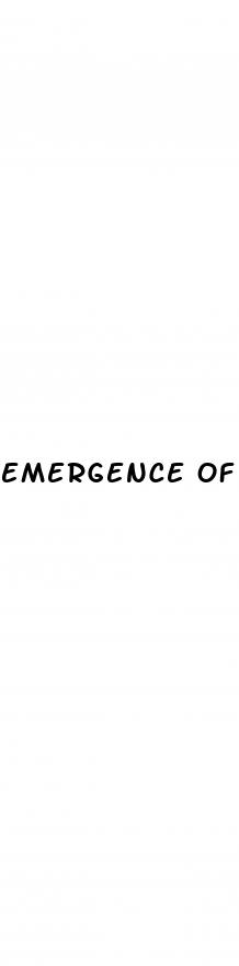 emergence of erectile dysfunction