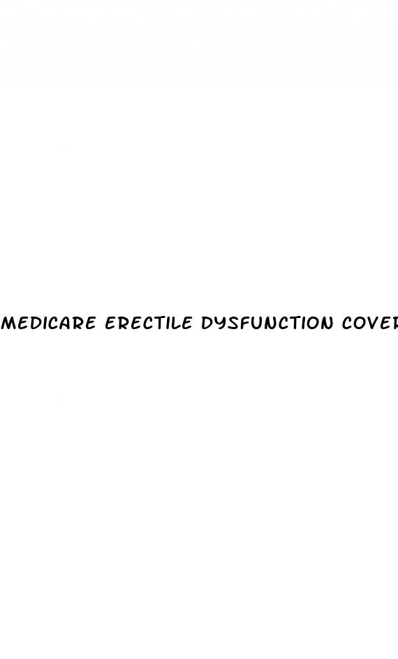 medicare erectile dysfunction coverage