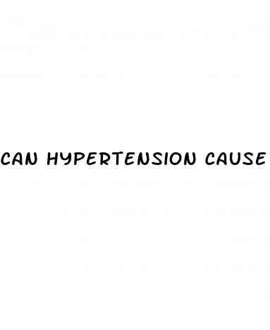 can hypertension cause erectile dysfunction