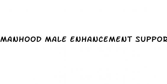 manhood male enhancement support