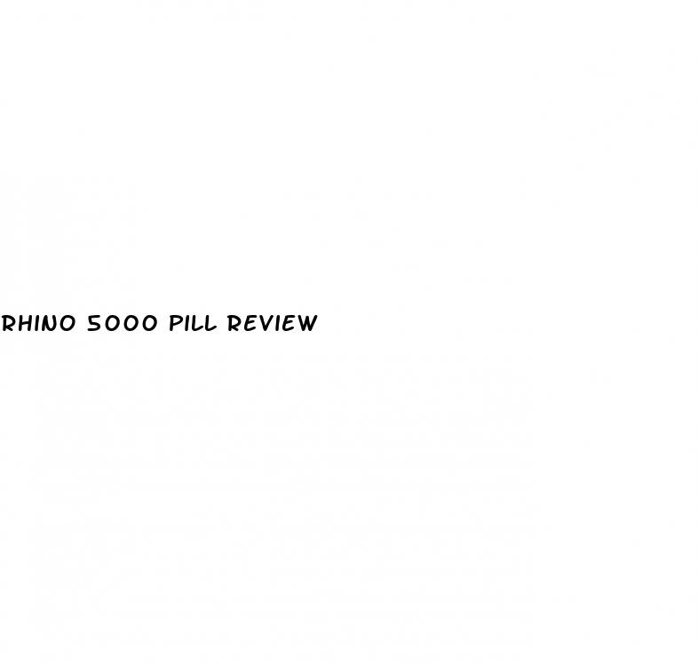 rhino 5000 pill review