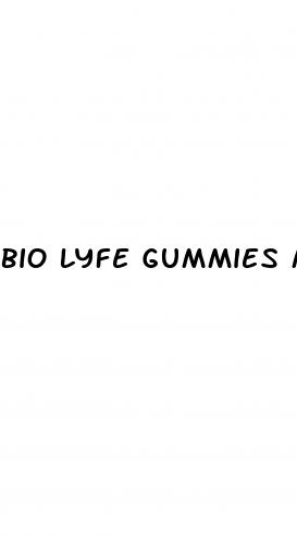 bio lyfe gummies male enhancement