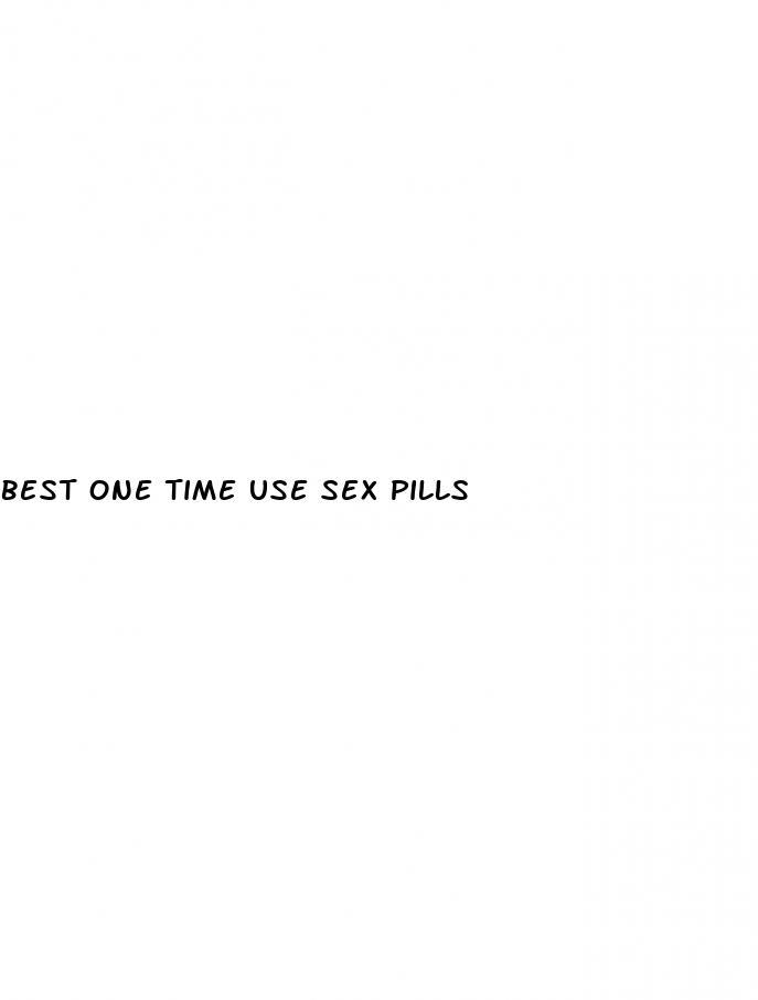 best one time use sex pills