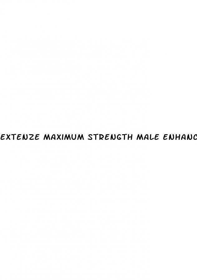 extenze maximum strength male enhancement side effects