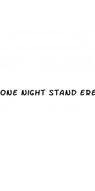 one night stand erectile dysfunction