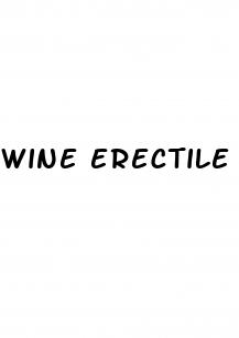 wine erectile dysfunction