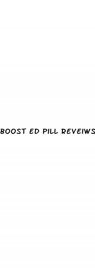 boost ed pill reveiws