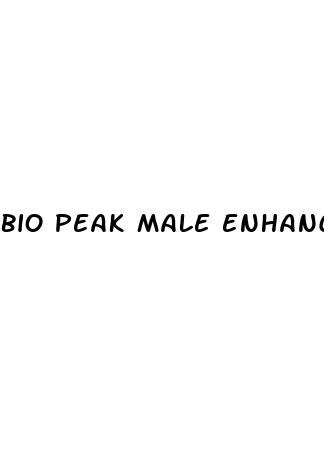 bio peak male enhancer