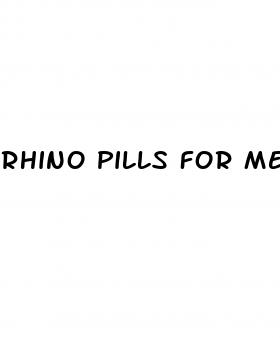 rhino pills for men effects