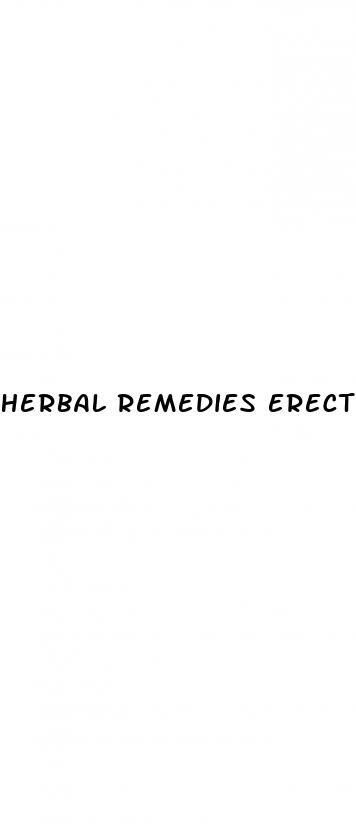 herbal remedies erectile dysfunction