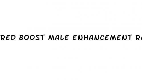 red boost male enhancement review