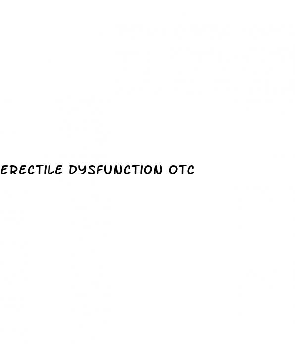 erectile dysfunction otc