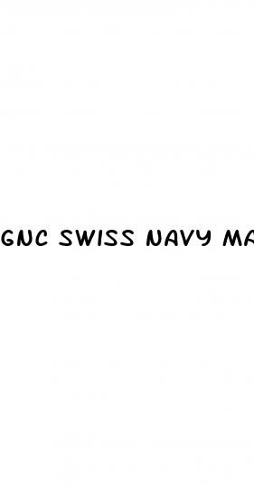 gnc swiss navy male enhancement