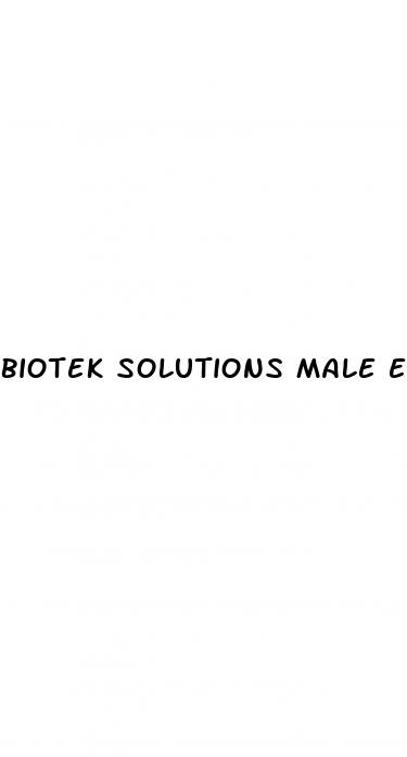 biotek solutions male enhancement supplement