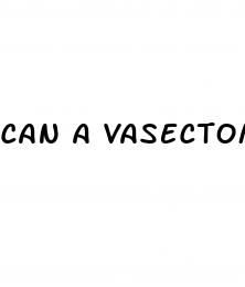 can a vasectomy cause erectile dysfunction