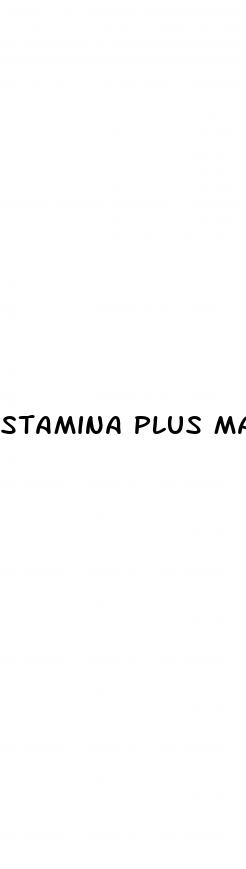 stamina plus male enhancer