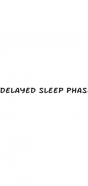 delayed sleep phase erectile dysfunction