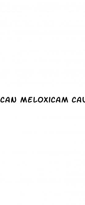 can meloxicam cause erectile dysfunction