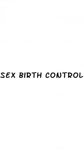 sex birth control pills