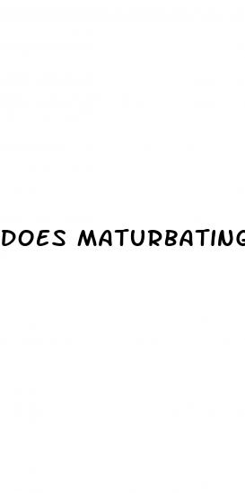 does maturbating lead to erectile dysfunction