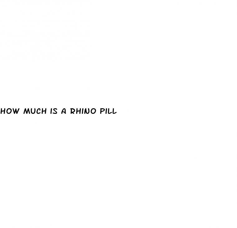 how much is a rhino pill