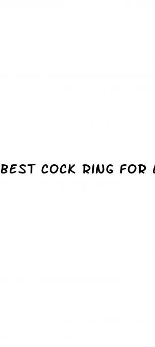 best cock ring for erectile dysfunction