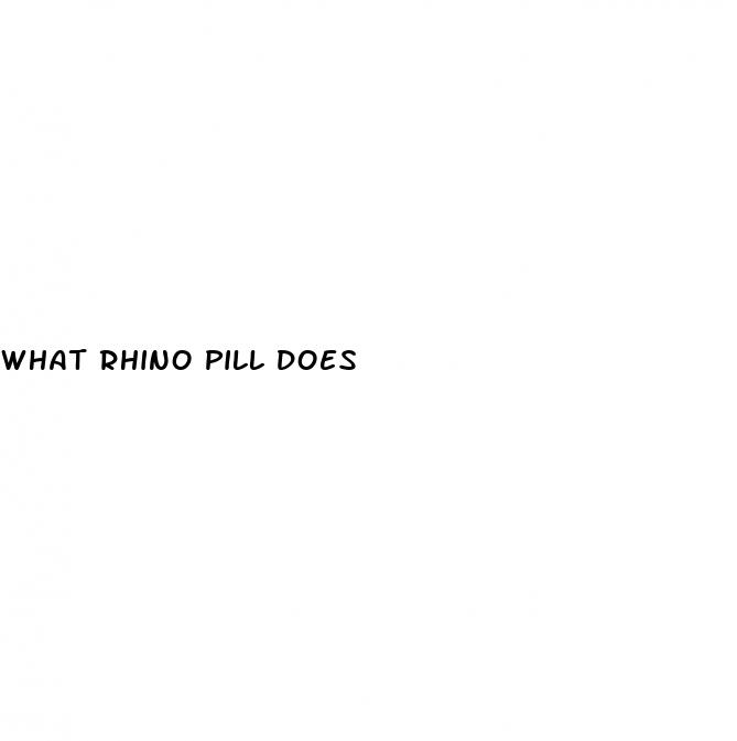 what rhino pill does