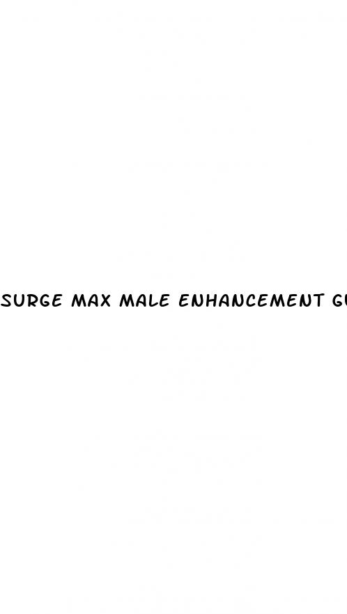 surge max male enhancement gummies