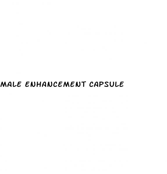 male enhancement capsule