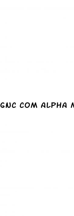 gnc com alpha max male enhancement