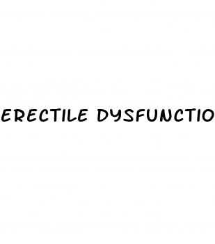 erectile dysfunction impotence